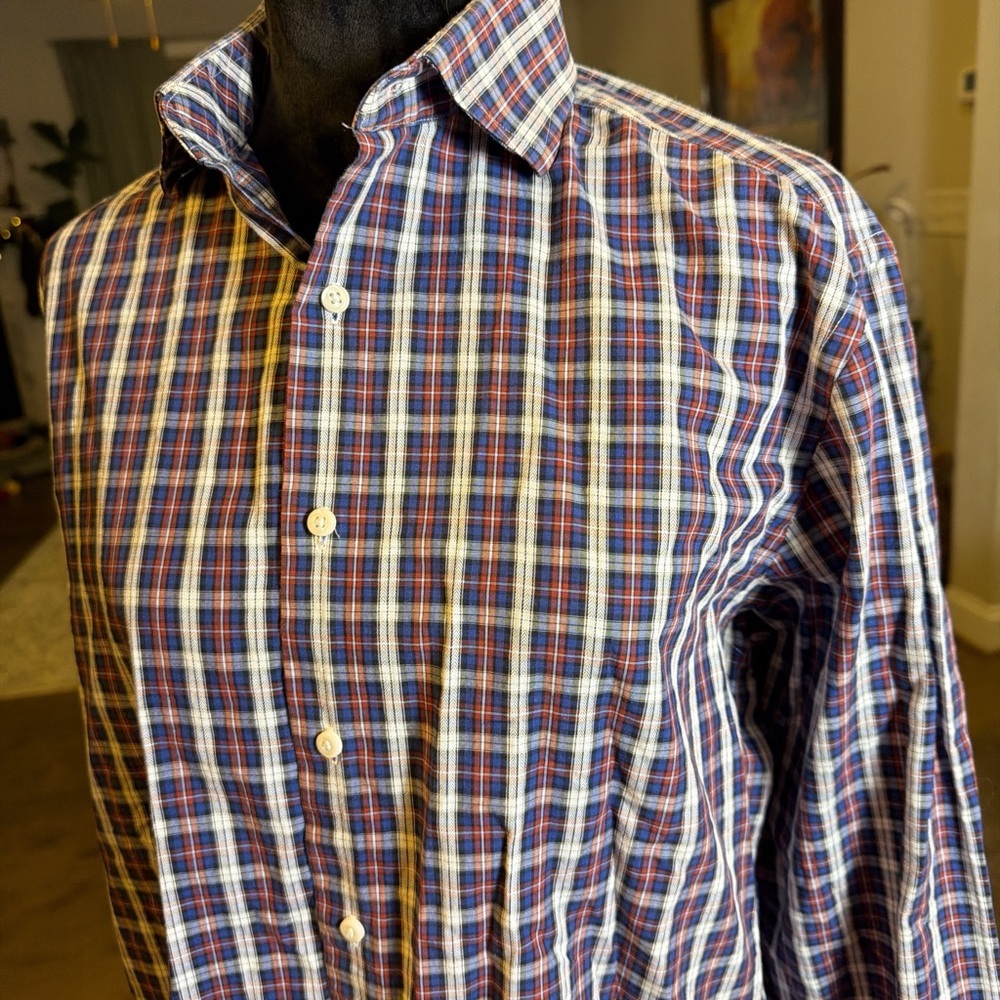 Ben Sherman Multicolor Plaid Button-Down Shirt